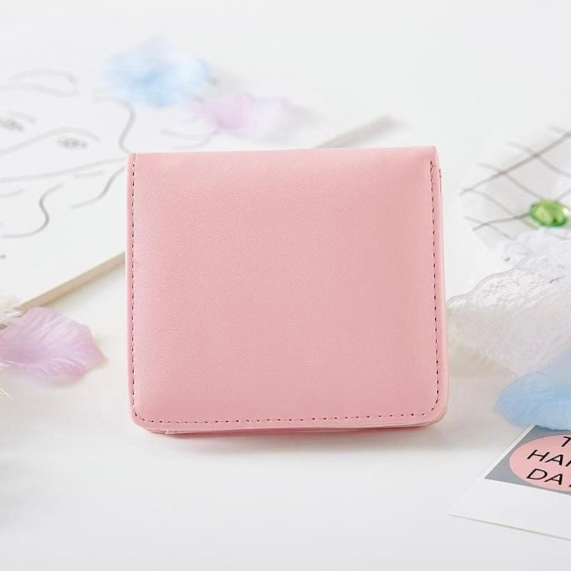 Wallet for Women,Cute Wallet,Bifold Snap Closure Short Wallet,Credit Card Holder with ID Window