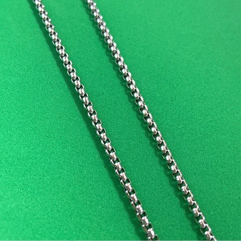 Titanium Steel Tiger Pendant Necklace for Men Women