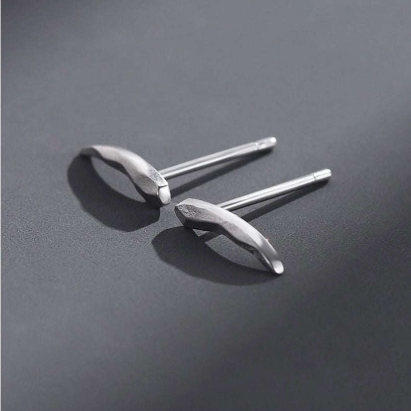 925 Silver Plated Small Mini Tiny Stud Earrings for Men Women