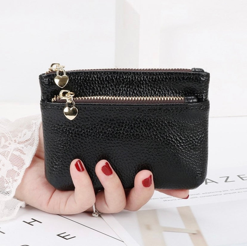 Wallet for Women,Fashion Zipper Wallet,Credit Card Holder Coin Purse Simple Short Wallet