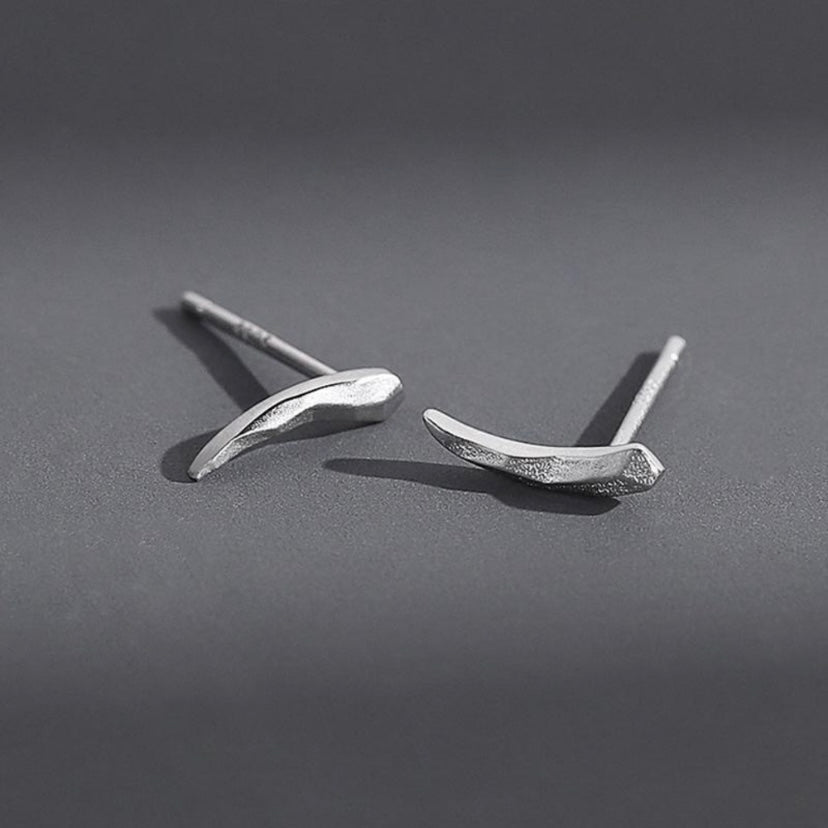 925 Silver Plated Small Mini Tiny Stud Earrings for Men Women