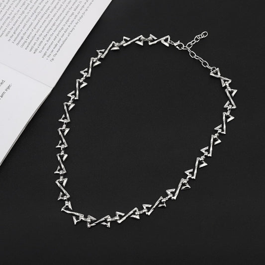 Titanium Steel Link Chain Necklace for Men Women,Punk Hip Hop Necklace