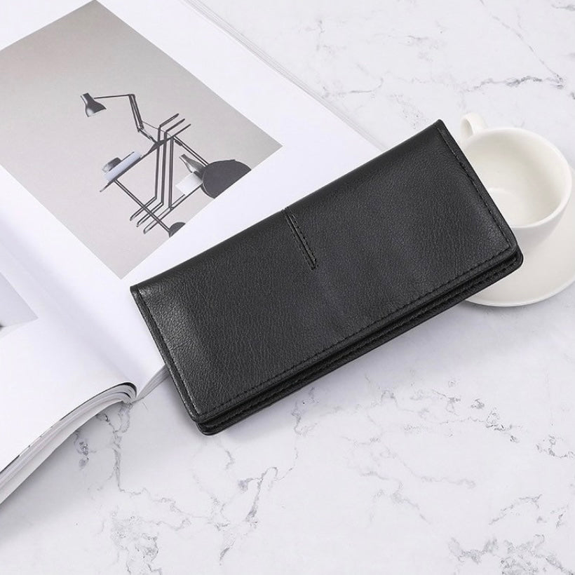 Wallet for Women,Fashion Leather Bifold Snap Closure Wallet,Credit Card Holder Clutch Wristlet