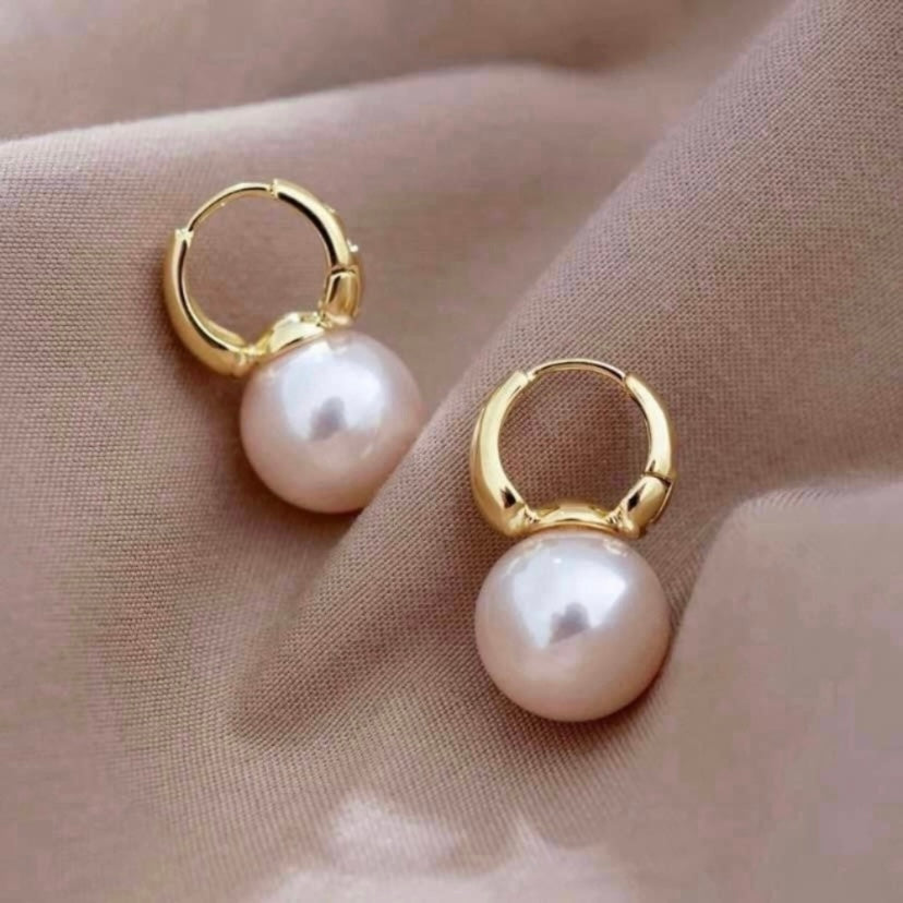 Pearl Drop Dangle Earrings for Women